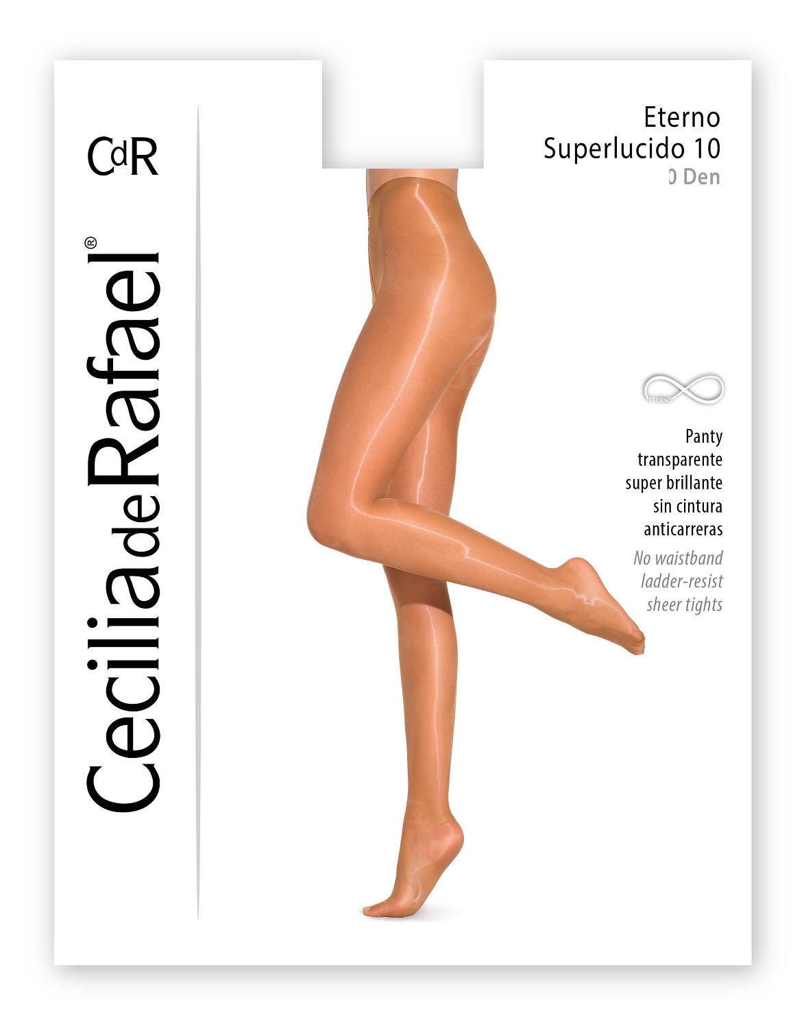 Eterno Super Lucido 10 Cecilia De Rafael Super Glossy Waistless Pantyhose The Nylon Bar