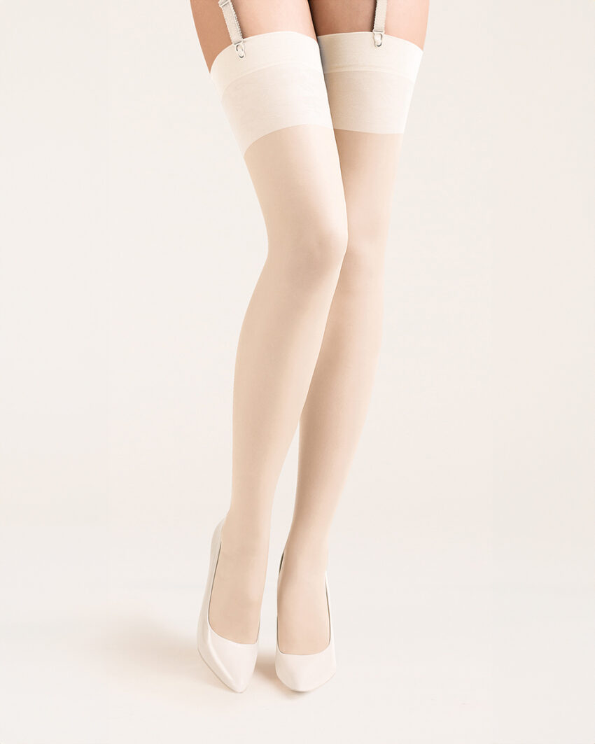 Gabriella Katia Stockings White