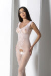 Lingerie Passion BS098 Bodystocking White